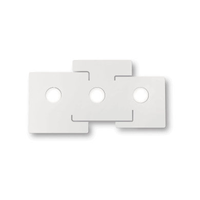 Plafonnier TOTEM Blanc GX53 3x15W IDEAL LUX 215761
