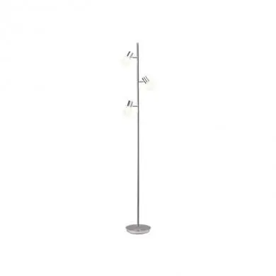 Lampadaire a 3 lumières LEA 3x3W E14 ACIER CHROME BRILLIANT G32459/77