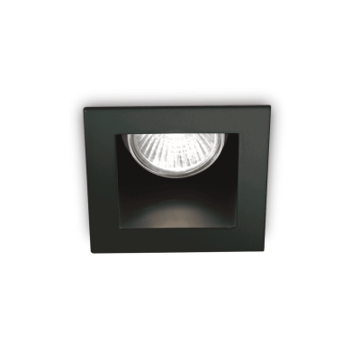 Encastré FUNKY Noir 1xGU10 50W IDEAL LUX 243849
