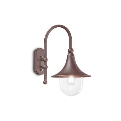 Applique extérieure CIMA Café 1xE27 60W IDEAL LUX 246826