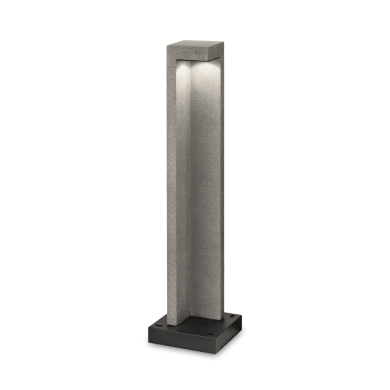 Borne extérieure TITANO Granit Noir LED 9W D74 IDEAL LUX 246987