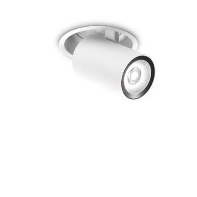 Encastré NOVA Blanc Noir LED 12W IDEAL LUX 248165