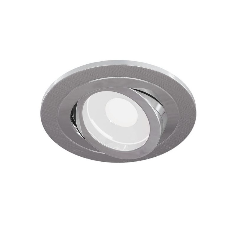 Encastré Atom Argent 1xGU10 50W Rond MAYTONI DL023-2-01S