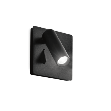 Applique murale Encastrable LITE LITE Noir 1x3W IDEAL LUX 250113