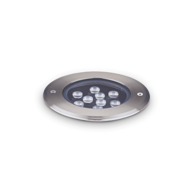 Spot encastrable Extérieur FLOOR Acier Noir 1x12W IDEAL LUX 255682