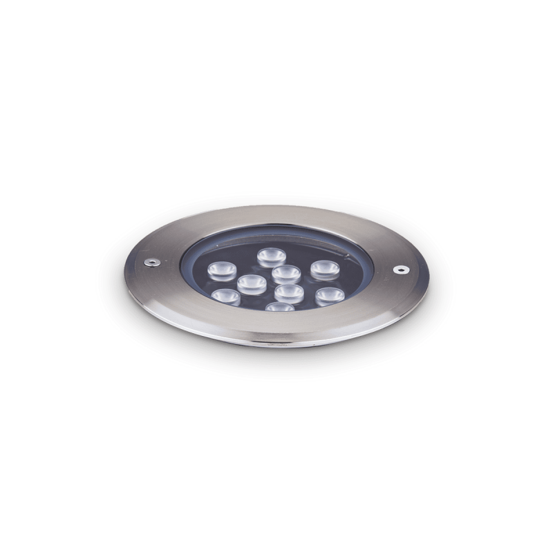 Spot encastrable Extérieur FLOOR Acier Noir 1x12W IDEAL LUX 255682