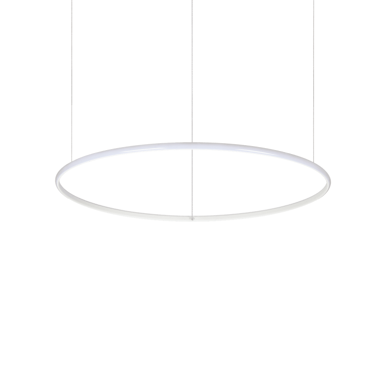 Suspension HULAHOOP Blanc 1x40W IDEAL LUX 258768