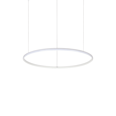 Suspension HULAHOOP Blanc 1x30W IDEAL LUX 258775