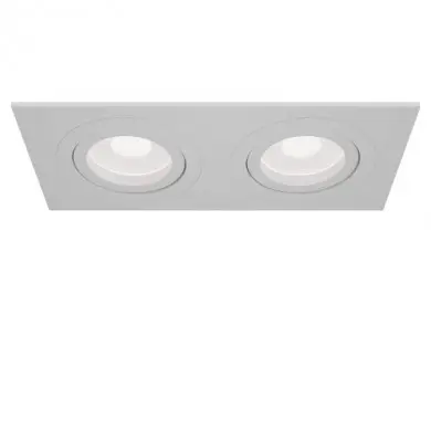 Encastré Atom Blanc 2xGU10 50W MAYTONI DL024-2-02W