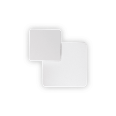 Applique murale Carrée POUCHE Blanc 1x14W IDEAL LUX 259352