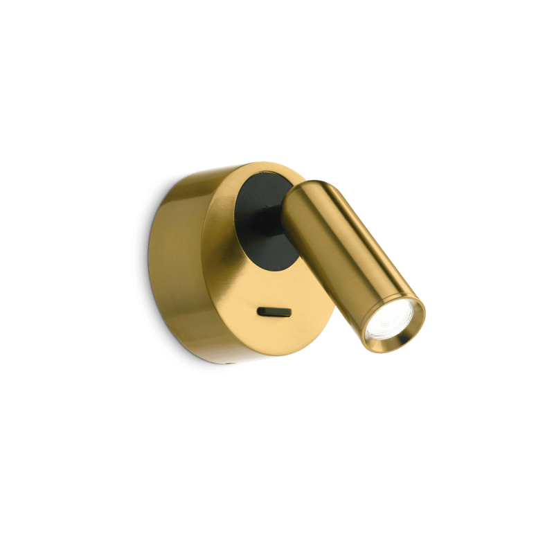 Applique murale BEAN Laiton 1x3,5W IDEAL LUX 260624