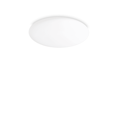 Plafonnier LEVEL Blanc 1x18W IDEAL LUX 261164
