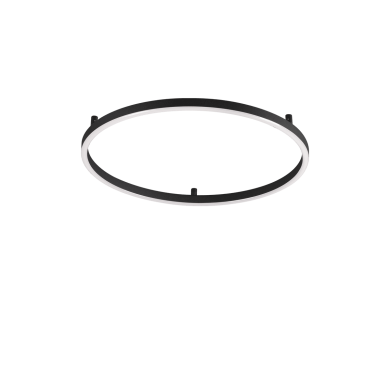 Plafonnier Oracle Slim 1x30W LED Noir IDEAL LUX 265988