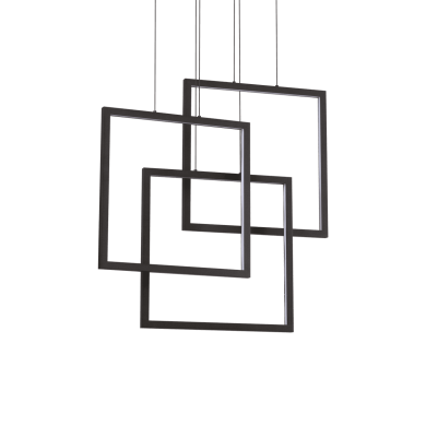 Suspension FRAME Noir 1x80W IDEAL LUX 269375