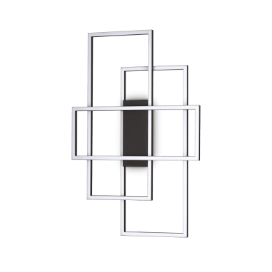 Applique Plafonnier FRAME Noir 1x31W IDEAL LUX 270661