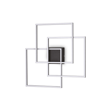 Applique Plafonnier FRAME Noir 1x35W IDEAL LUX 270678