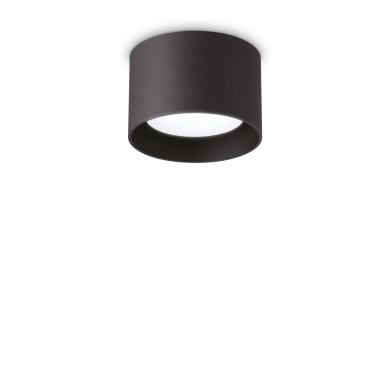 Plafonnier Spike 1x15W GX53 Noir IDEAL LUX 278704