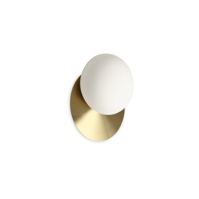 Applique Boule Ninfea 1x15W GX53 Laiton IDEAL LUX 293646