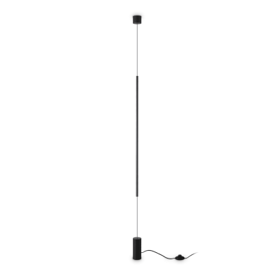 Applique Murale Filo 1x15W LED Noir IDEAL LUX 301068