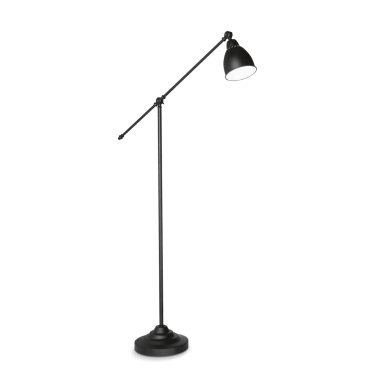 Lampadaire Design Italien NEWTON Noir 1x60W IDEAL LUX 3528