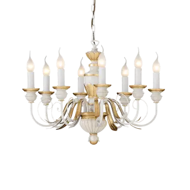 Lustre Design Italien FIRENZE 8x40W IDEAL LUX 12872