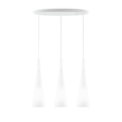 Suspension MILK  3x60W IDEAL LUX 30326