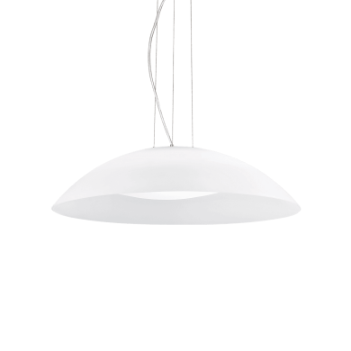 Suspension LENA SP3 D64 Blanc 60W max IDEAL LUX 35727