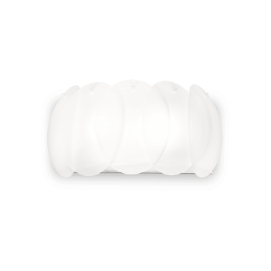 Applique murale OVALINO Blanc 2x60W IDEAL LUX 38025