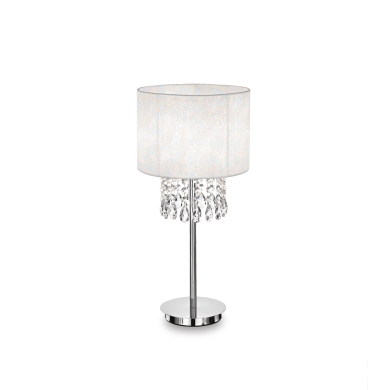 Lampe de chevet OPERA Blanc 1x60W IDEAL LUX 68305
