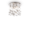 Plafonnier MOONLIGHT Chrome 8x40W IDEAL LUX 77796