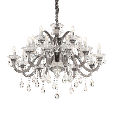 Lustre COLOSSAL Gris 15x40W IDEAL LUX 81526
