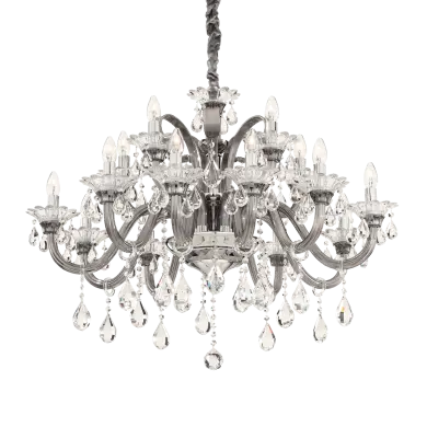 Lustre COLOSSAL Gris 15x40W IDEAL LUX 81526