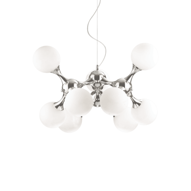 Suspension NODI Blanc 9x40W IDEAL LUX 82059