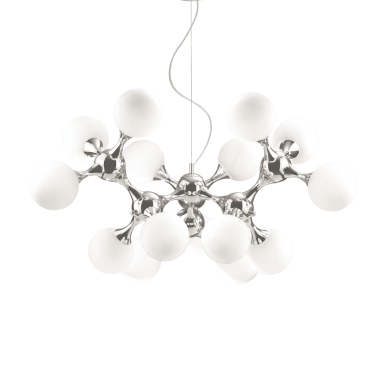 Suspension NODI Blanc 15x40W IDEAL LUX 82073