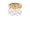 Plafonnier Moonlight 12x40W G9 Or IDEAL LUX 82783