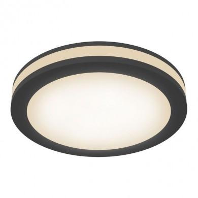 Encastré Phanton Noir LED 12W Rond MAYTONI DL303-L12B