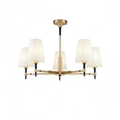 Lustre Doré Zaragoza Laiton 5x40W E14 MAYTONI H001CL-05BS