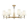 Lustre Doré Zaragoza Laiton 7x40W E14 Doré MAYTONI H001CL-07BS