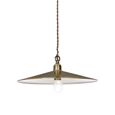 Suspension CANTINA BIG Laiton vieilli 1x60W IDEAL LUX 112701