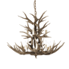 Lustre effet Bois de Cerf CHALET 12x40W IDEAL LUX 113975