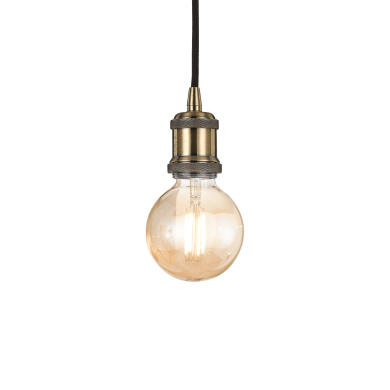 Suspension FRIDA Brun E27 1x60W IDEAL LUX 122083