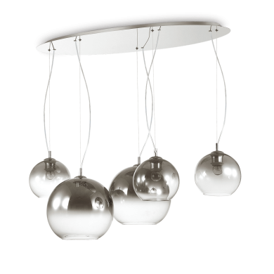 Suspension DISCOVERY 5x60W IDEAL LUX 138305