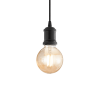 Suspension FRIDA Noir E27 1x60W IDEAL LUX 139425