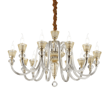 Lustre STRAUSS 12x40W IDEAL LUX 140612