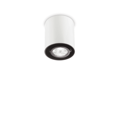 Plafonnier MOOD Rond Blanc 1x28W IDEAL LUX 140841