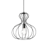 Suspension AMPOLLA-1 Noir 1x60W IDEAL LUX 148502