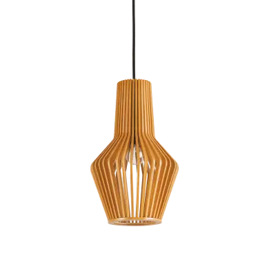 Suspension CITRUS-1 SP1 Bois 60W max IDEAL LUX 159843