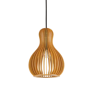 Suspension CITRUS-3 SP1 Bois 60W max IDEAL LUX 159867