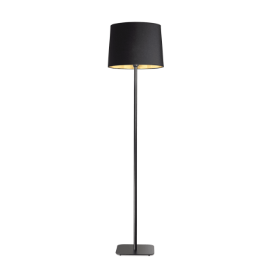 Lampadaire NORDIK PT1 Noir et or 60W max IDEAL LUX 161716