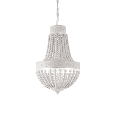 Lustre Montgolfière MONET Blanc 6xE14 40W IDEAL LUX 162751